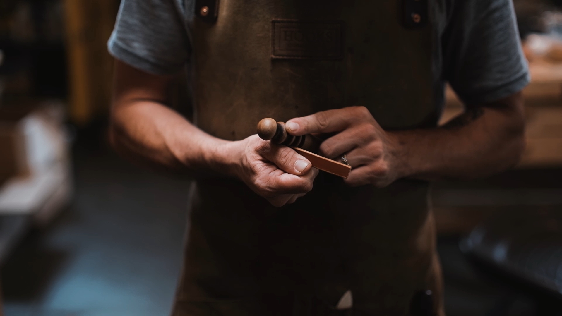 Hooks Crafted Leather promotional video